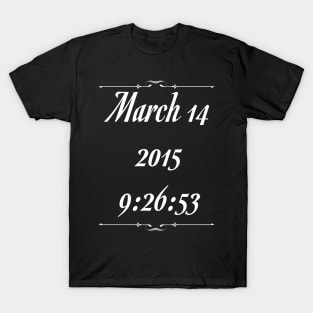 The Pi date T-Shirt